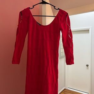 Bebe body con pink dress